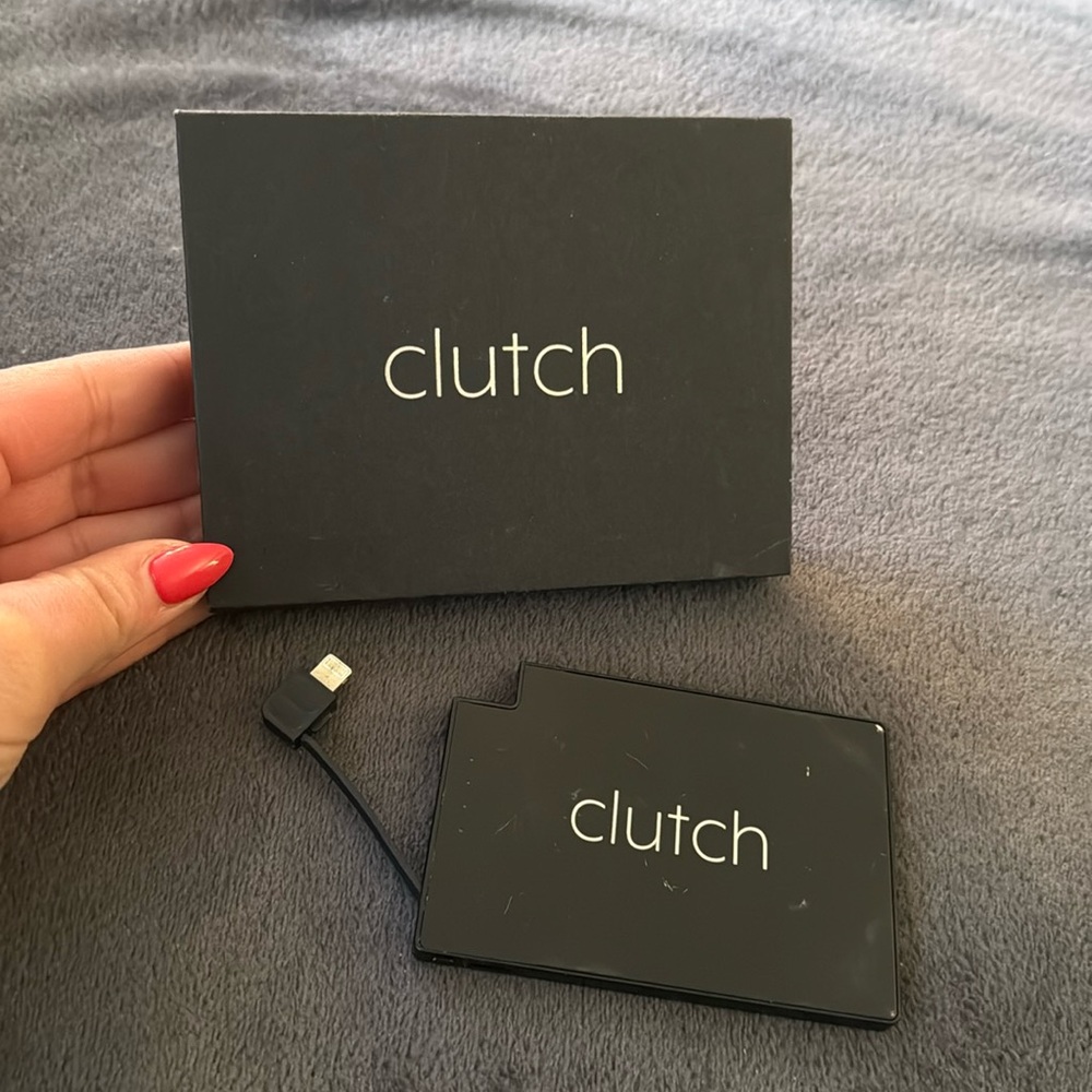 Clutch iPhone portable charger good for iPhones 14 and older